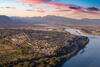 aerial view of port coquitlam, BC